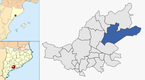  mapa de: Aiguamúrcia