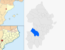  mapa de: Aitona