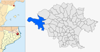  mapa de: Albanyà