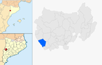  mapa de: Albesa