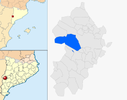  mapa de: Alcarràs
