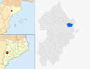  mapa de: Alcoletge