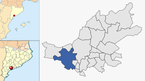  mapa de: Alcover