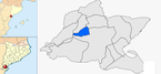  mapa de: Aldover