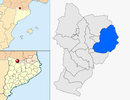  mapa de: Alins