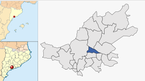  mapa de: Alió