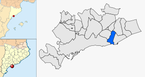  mapa de: Altafulla