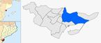  mapa de: Amposta
