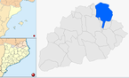  mapa de: Arbeca