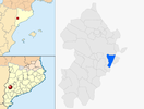  mapa de: Artesa de Lleida