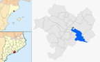  mapa de: Avinyonet del Penedès