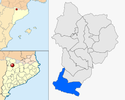  mapa de: Baix Pallars