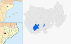  mapa de: Balaguer