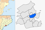 mapa de: Banyeres del Penedès