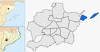  mapa de: Barbens