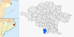  mapa de: Bàscara