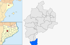  mapa de: Bassella
