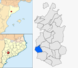  mapa de: Belianes