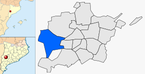  mapa de: Bell-lloc d'Urgell