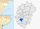  mapa de: Bellmunt del Priorat