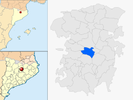  mapa de: Berga