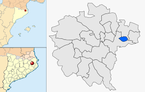  mapa de: Besalú