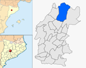  mapa de: Biosca