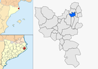  mapa de: Bordils