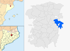  mapa de: Borredà
