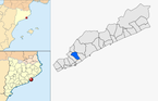  mapa de: Cabrils