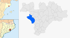  mapa de: Caldes de Montbui
