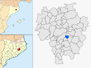  mapa de: Calldetenes