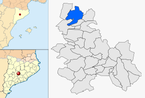 mapa de: Calonge de Segarra