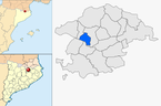  mapa de: Campelles