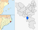  mapa de: Campllong