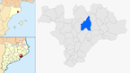 mapa de: Cànoves i Samalús
