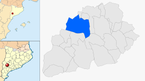  mapa de: Castelldans