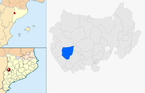  mapa de: Castelló de Farfanya