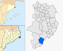  mapa de: Castell-Platja d'Aro