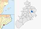  mapa de: Castellvell del Camp