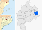  mapa de: Cava