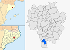  mapa de: Centelles