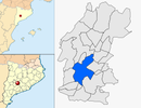  mapa de: Cervera