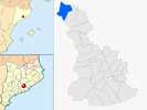  mapa de: Collbató