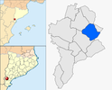  mapa de: Corbera d'Ebre