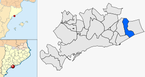  mapa de: Creixell