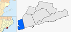  mapa de: Cubelles