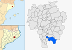  mapa de: El Brull
