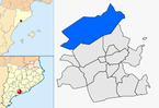  mapa de: El Montmell