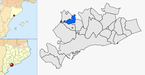  mapa de: El Morell